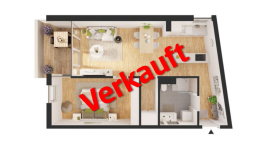 Reserviert: TOP 23: 2 Zimmerwohnung mit Loggia