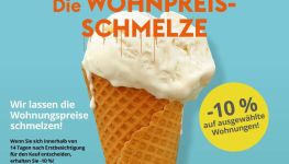             -10% WOHNPREISSCHMELZE!
    