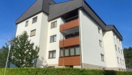             Wohnung mit Balkon und Garage
    